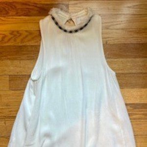 Evereve sleeveless mock top